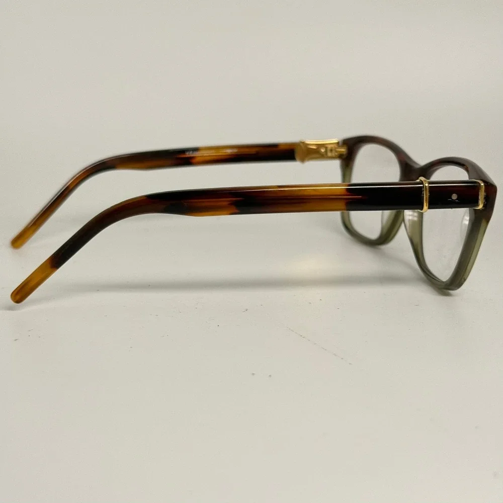 Robert Marc Handmade France Eyeglasses Tortoise Olive Green Gradient Frames